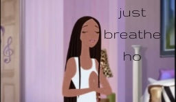 to breathe again..